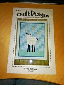 Just Sew, Quilt Designs #208, Down to Sleep Crib Quilt - Used - Foto 1 di 3