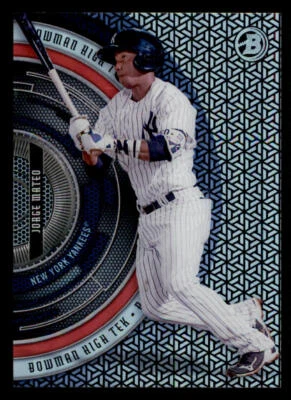 2017 Bowman High Tek #BHTJM Jorge Mateo - Image 1 of 2