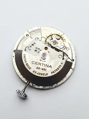 Movimiento Certina 28-451 - Funciona - Piezas Foto 1 de 4