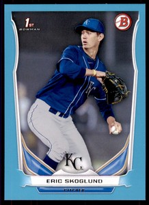 2014 Bowman Draft Picks & Prospects Eric Skoglund 061/399 #DP96 Blue