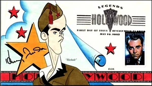 Scott 3911 37 centavos Henry Fonda Barbara Montgomery pintado a mano FDC 28 de 50 - Imagen 1 de 2