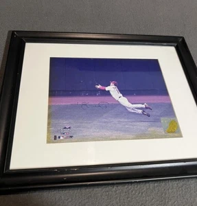 Jim Edmonds Auto Diving Catch Photo 2004 NLCS Highlight St. Louis Cardinals Rare - Picture 1 of 9