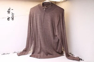TOSCANO Hecho en Italia HOMBRE LANA MERINO/SUÉTER ACRÍLICO TALLA M Mangas Largas - Imagen 1 de 6