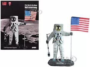 STATUA IN POLIRESINA NEIL ARMSTRONG "APOLLO 11 COMMANDER" 1/8 DI HOBBY MASTER HF8001 - Foto 1 di 6