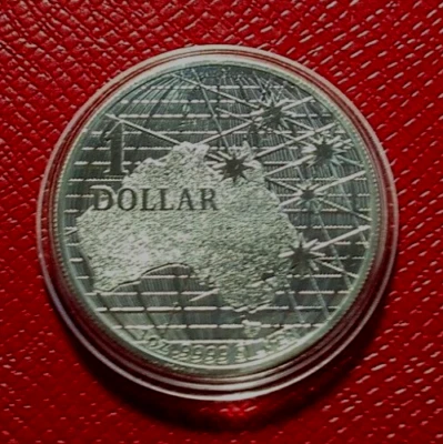 2020 Australia $1 Silver-Beneath The Southern Skies Coin 1 oz..9999 Fine Silver - Image 1 of 4