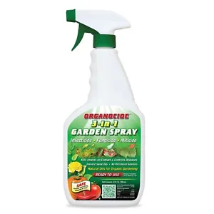 Organocide 24 oz. Bee Safe 3-in-1 RTU Garden Spray Ready to Use OMRI OrganicLabs - Picture 1 of 1