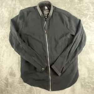 Chaqueta G Star Raw para mujer XS negra cremallera completa ajuste novio ligero minimalista - Imagen 1 de 12