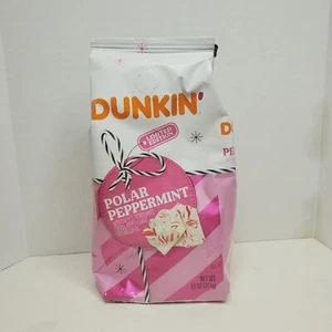 Dunkin' Edizione Limitata Caffè Macinato 11oz - Menta Piperita Polare 09/2025 - Foto 1 di 5