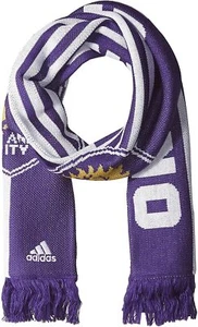 ADIDAS SOCCER MLS ORLANDO CITY WINTER SCARF FOR ADULTS ONE SIZE PURPLE - Picture 1 of 4
