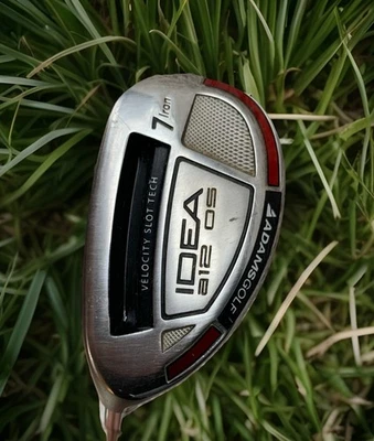 Adams IDEA A12 OS Hybrid 7 Iron 55g Graphite Regular Left Hand 37” w/ Headcover - Image 1 of 4