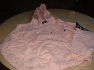 neuwertiges Damen Sweatshirt/ Hoodie von Quicksilver Gr. M BW lachsfarbig - Bild 1 von 7