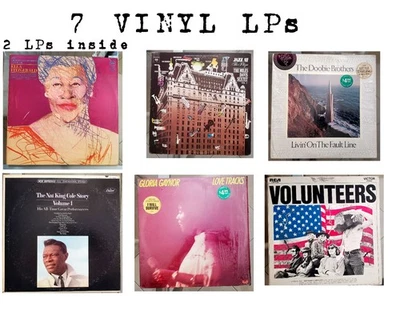 😍Ella Fitzgerald, Miles Davis, Doobie Brothers, Nat K Cole, Jefferson Airplane - Image 1 of 4