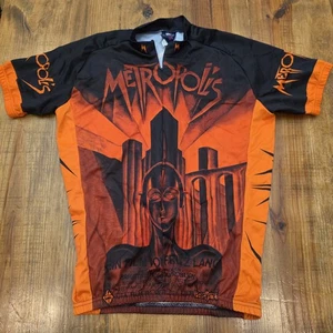 Retro Image Apparel Company Metropolis Movie Fritz Lang Cycling Jersey - XL - Picture 1 of 12