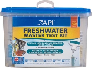 800-Test Freshwater Aquarium Water Master Test Kit White Single Multi-colored - Picture 1 of 7