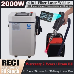 RECI 2000W Handheld 4 IN 1 Welding Cutting Machine For Metal Steel Aluminum EU - Picture 1 of 16
