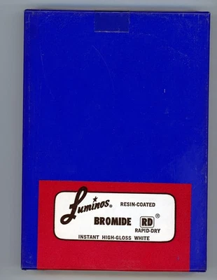 Darkroom, Photo Paper, B&W, 5x7, Luminos, Bromide, RD, High Gloss, NOS, Vintage - Image 1 of 2