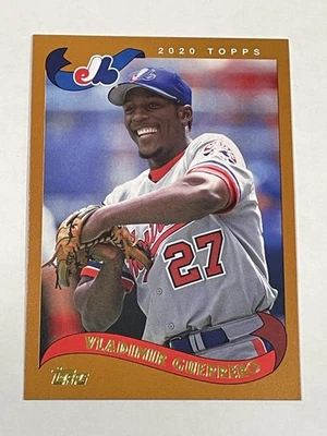 Topps Archives Baseball #249 2020 - Vladimir Guerrero - Montreal Expos Foto 1 de 2