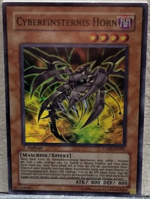 YuGiOh - 1x Cyberfinsternis Horn - CDIP-DE001 - Super Rare - Deutsch - Bild 1 von 4