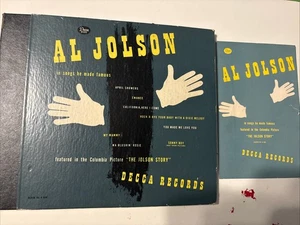 Al Jolson 78rpm Decca Records set If 4 #A-469 Al Jolson In Songs He Made Famous - Picture 1 of 12