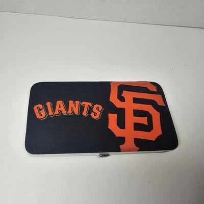 Cartera sin asas de los Gigantes de San Francisco para mujer negra naranja MLB nueva con etiquetas Foto 1 de 4
