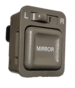 Interruptor de espejo retrovisor izquierdo derecho Honda Civic 1996 1997 1998 1999 2000 marrón tostado - Imagen 1 de 2