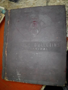 FORD 1932-37 BOLETINES DE SERVICIO MECÁNICO DE FÁBRICA MANUAL ORIGINAL VINTAGE - Imagen 1 de 17