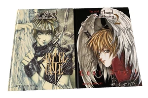 THE ART OF ANGEL SANCTUARY ART BOOK BUNDLE 1 & 2  Anime Japanese Kaori Yuki - Picture 1 of 24