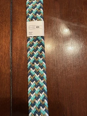 Nike Golf G-Flex $42 несколько цвет плетение эластичной синий сплетенный ремень размер XL 42-44 - Изображение 1 из 2