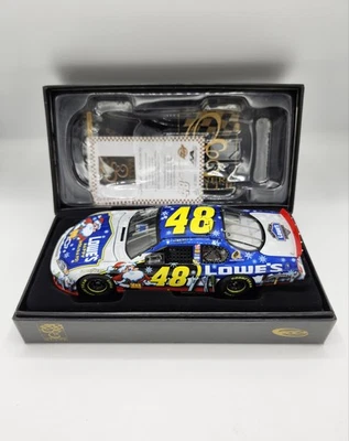 2007 Jimmie Johnson #48 Sam Bass Holiday Owners Elite 286/504 Monte Carlo 1:24 - Image 1 of 4