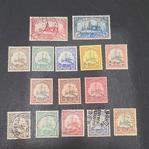  Deutsch-SUDWESTAFRIKA 1900-1906. Lot 15 stamps. - Picture 1 of 9