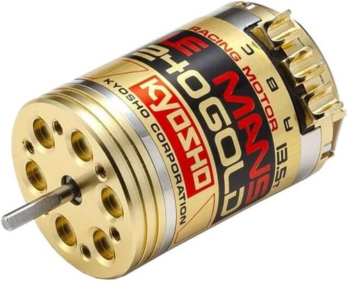 Kyosho 37024 Le Mans 240 Gold – Motor Sin Escobillas 13.5T Para 4WD, Repuesto De Alta Calidad