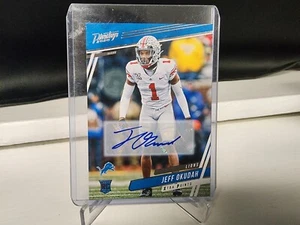 2020 Panini Prestige JEFF OKUDAH Rookie Auto RARE Xtra Points Silver Lions # 256 - Picture 1 of 6