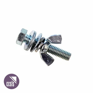 LHBS2 2-inch x 3/8-inch Nut, Bolt & Washer Set - Bild 1 von 1