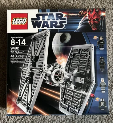 2012 Lego Star Wars Tie Fighter 9492 Set MIB Minifig R5-J2 Pilot Death Star Impe - Image 1 of 4