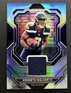 2022 Panini Prizm - Kenneth Walker III #PJ-KW Seattle Seahawks - RC Patch - Picture 1 of 2