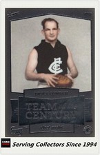 150 Years Carlton Hall Of Fame Card Collection TEAM OF CENTURY #75 BRUCE COMBEN