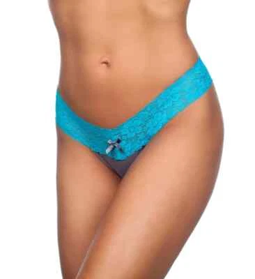 NEW Honeydew Intimates Ladies Various Assorted Low Rise Mesh Thong 5 PACK - Image 1 of 4