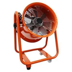 Axial Fan Cylinder Pipe Spray Booth Paint Fumes Blower 220V 12in 550W 2900 rpm - Picture 1 of 17