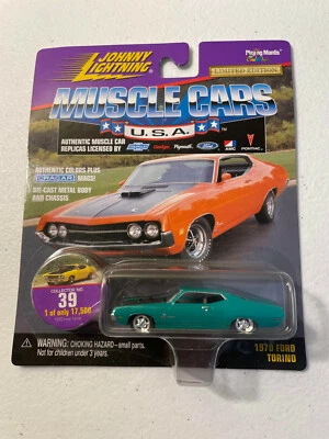 Ford Torino Cobra 1970 Johnny Lightning Foto 1 de 3