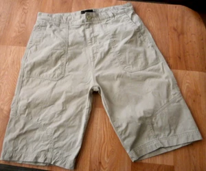 NEXT Carpenter Shorts , Light Khaki Longer Length Shorts, Sung Size 34" waist - Picture 1 of 11