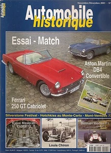 AUTOMOBILE HISTORIQUE 11 MONT VENTOUX 1973 HONDA F1 1966 68 MASERATI 250F V12 - Imagen 1 de 2