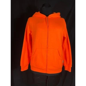 Gander MTM youth bright orange hunting zip up hoodie - Picture 1 of 7