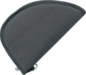 Zip Up 8.5" Pistol Case Black Cordura Construction Padded Soft Lining gun ac126 - Picture 1 of 1