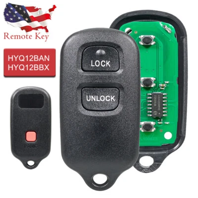 Llavero remoto para coche Toyota Highlander 2001 2002 2003 2004 2005 2006 2007 Foto 1 de 4