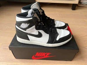 Jordan 1 High Retro OG Black White 2014 Gr. 44,5 - Bild 1 von 7