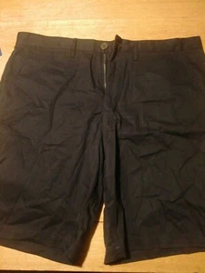 Jachs Flat Front Stretch Fabric Navy Shorts W36 - Picture 1 of 4