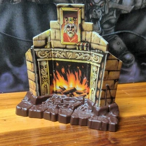 Replacement HeroQuest Fireplace Furniture Piece - 1990 Milton Bradley Game - Picture 1 of 2