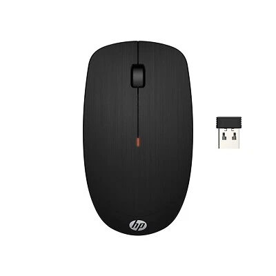 HP X200 Wireless Mouse with 2.4 GHz Wireless connectivity Adjustable DPI 1600 - Image 1 of 4