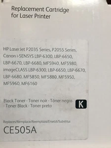 Xerox equivalent for HP CE505A Black Toner Cartridge Compatible [006R01489] - Picture 1 of 2