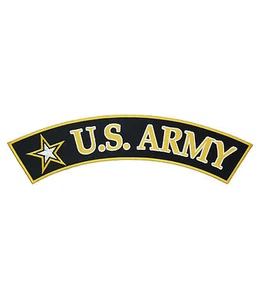 U.S. Army Logo Rocker, Military Rocker Patches - Bild 1 von 1